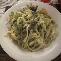 Vegetable pasta  at La Foglia in Siracusa
