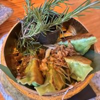 Gyozas de verduras  at Subenshi in Aveiro