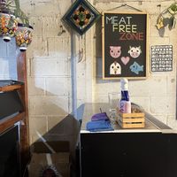   at Falafel Shalom in Tepoztlan