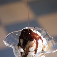 Copa de helado  at Coco Marina Café in Santa Marta