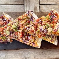 Arabische Pizza  at Alex & Casi's Knast in Braunschweig