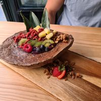 Acai bowl at Frutas Prohibidas in Madrid