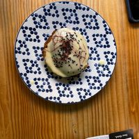 veganes Ei auf Toast  at Frutas Prohibidas in Madrid