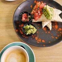 Quesadilla at Frutas Prohibidas in Madrid