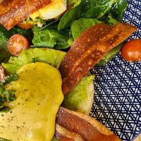 Eggs Benedict/Classic at Frutas Prohibidas in Madrid