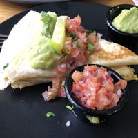 Quesadillas  at Frutas Prohibidas in Madrid