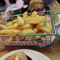 ración grande de patatas at Frutas Prohibidas in Madrid