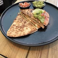 Quesadillas del maná sagrado  at Frutas Prohibidas in Madrid