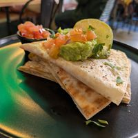 Quesadillas at Frutas Prohibidas in Madrid