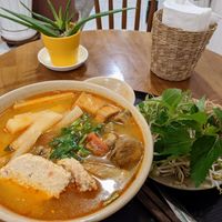 Bún Riêu at Nâunâu in Ho Chi Minh City