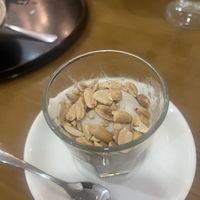 Homemade coconut ice cream   at Nâunâu in Ho Chi Minh City