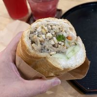 Bàhn mi   at Nâunâu in Ho Chi Minh City