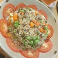 Fired rice-  7.5/10 everything goes well just could be more flavourful at Nâunâu in Ho Chi Minh City