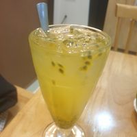 Passion fruit juice - 4/10 just felt too watery I did have it without sugar but that shouldn't make it taste like passion fruit flavoured water at Nâunâu in Ho Chi Minh City