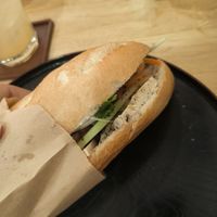 Banh mì third in the menu at Nâunâu in Ho Chi Minh City