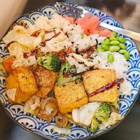 Teriyaki tofu don at Hanasaku in Stanthorpe