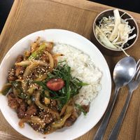 New menu at Vege Bear in Seoul