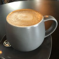 Almond flat white at Absolute Cravings in Annandale