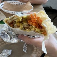 Satay Wrap  at Vego's in Islington