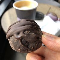 Brownie ball  at The Juice Jar in Belfast