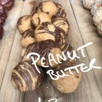 Peanut butter ball  at The Juice Jar in Belfast