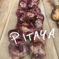 Pitaya ball  at The Juice Jar in Belfast