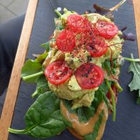 Avocado Brot at Café Gretchen in Cologne