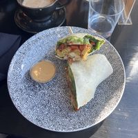 Vegan burrito   at MudPenny in Grand Rapids