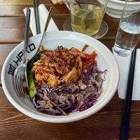 Kakiage don  at Hako Ramen - Prenzlauer Berg in Berlin