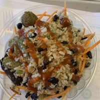 Salad bowl with falafel and hot sauce   at Gokela - Centro - Maybe closed in Cartagena