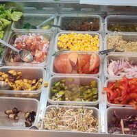 Salad bar at Gokela - Centro - Maybe closed in Cartagena