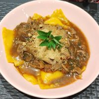 Ravioli at Passiflora Cantina Vegetariana in Pirenopolis