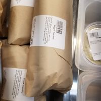 Vegan sandwich ready to go at Wild Rivers Market in Crescent City