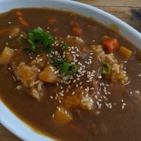 Curry at Mama's & Papa's in Wembley