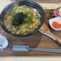 Veganized udon  at Shiba Mama No O Mise in Yamagata