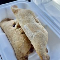 Savory purple sweet potato shepherds pie - really filling and delicious  at Wild Thyme Organics in Kealakekua