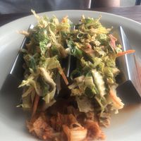 Tacos at Wild Thyme Organics in Kealakekua