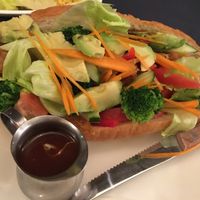 Banh mi at Green Asia in Tokyo