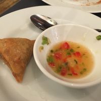 Samosa at Green Asia in Tokyo