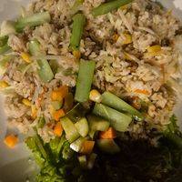 Vegan nasi Goreng at Green Asia in Tokyo