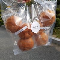 Morning rolls - nice and soft! at Monde in Geoje