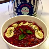 Dragonfruit bowl  at Wildflower Poke & More in Dubai