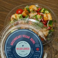 Vegan poke bowl at Wildflower Poke & More in Dubai