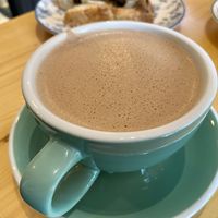 Hot chocolate   at Menta (Cafe de especialidad & Dulcería Vegana) in Puerto Natales