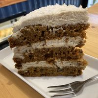 Carrot cake  at Menta (Cafe de especialidad & Dulcería Vegana) in Puerto Natales