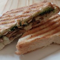 Sandwich at Menta (Cafe de especialidad & Dulcería Vegana) in Puerto Natales