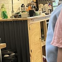 Evidence of cows milk “sin lactosa"  at Menta (Cafe de especialidad & Dulcería Vegana) in Puerto Natales