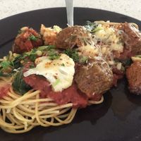Spaghetti & Meatballs at The Vegan Taste in Phoenix