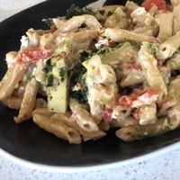 Artichoke pasta at The Vegan Taste in Phoenix