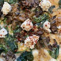 Pizza! Vegan ricotta cheese 😍  at True Food Kitchen in Alpharetta